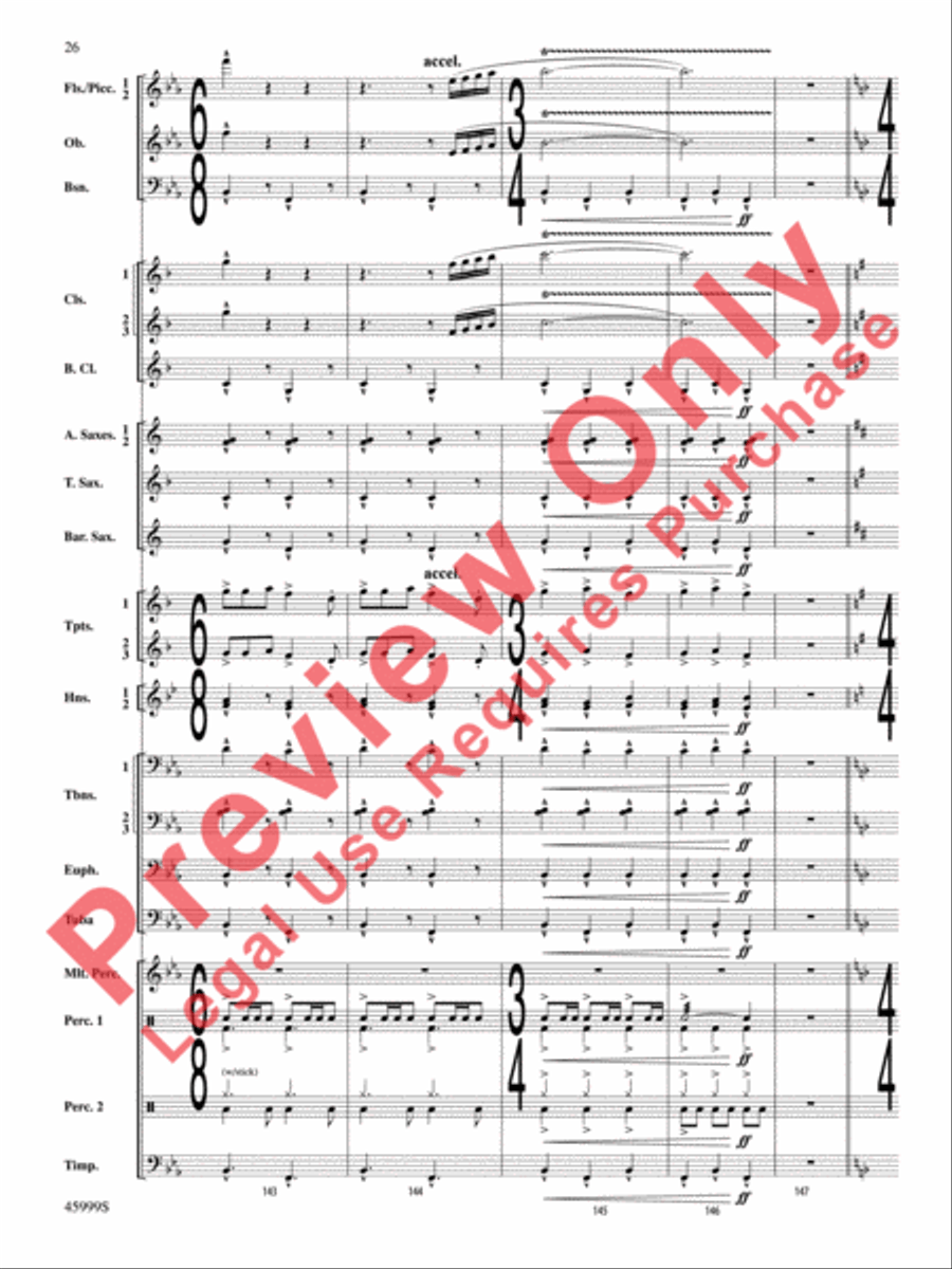 The Blue Ridge The Blue Ridge Concert Band scores gallery preview page 27