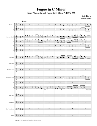 Fugue in C Minor, BWV 537 (Metal Orchestra)
