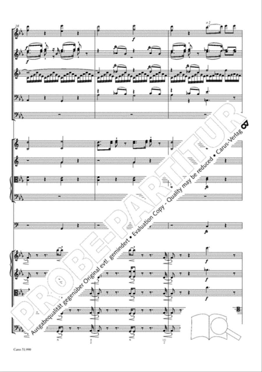 The Creation (Die Schopfung) 4-Part scores gallery preview page 25