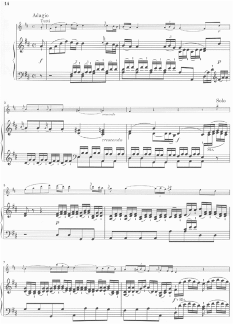 Violin Concerto No. 3 in G Major K216 Violin Solo scores gallery preview page 2