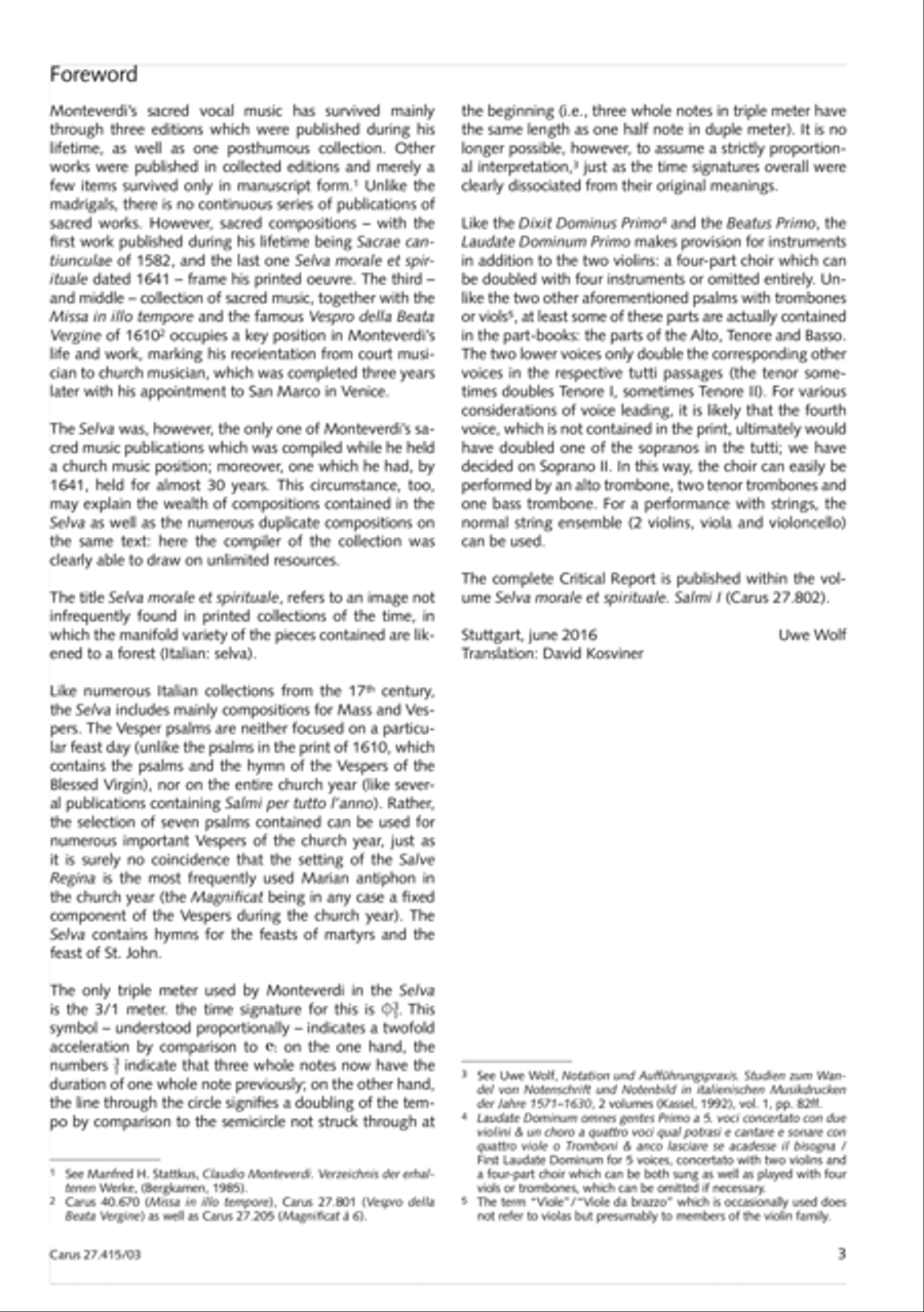 Laudate Dominum Primo 4-Part scores gallery preview page 4