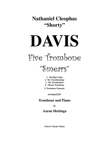 Five Smears for Trombone and Piano