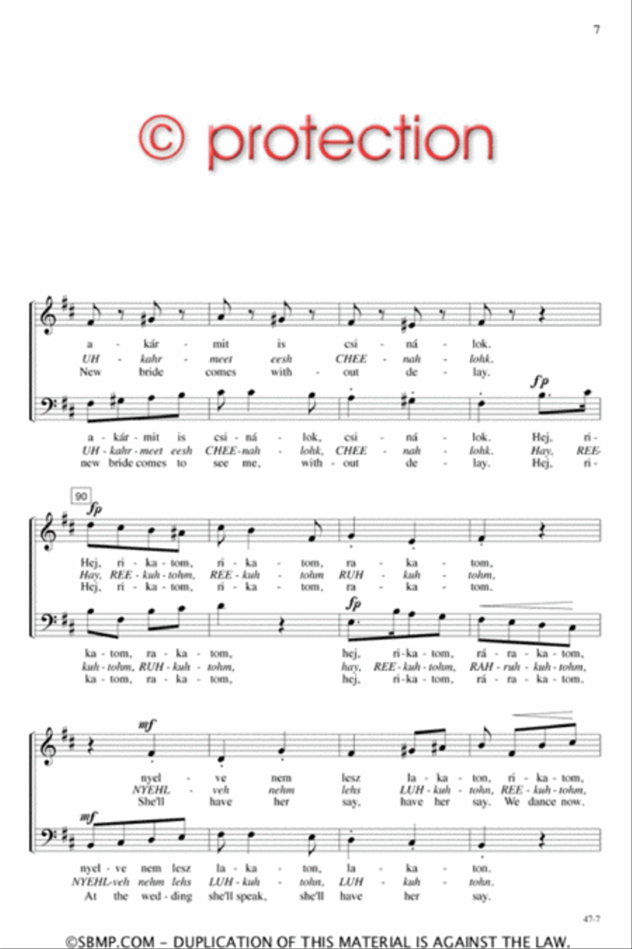 Erik A Som 4-Part scores gallery preview page 7