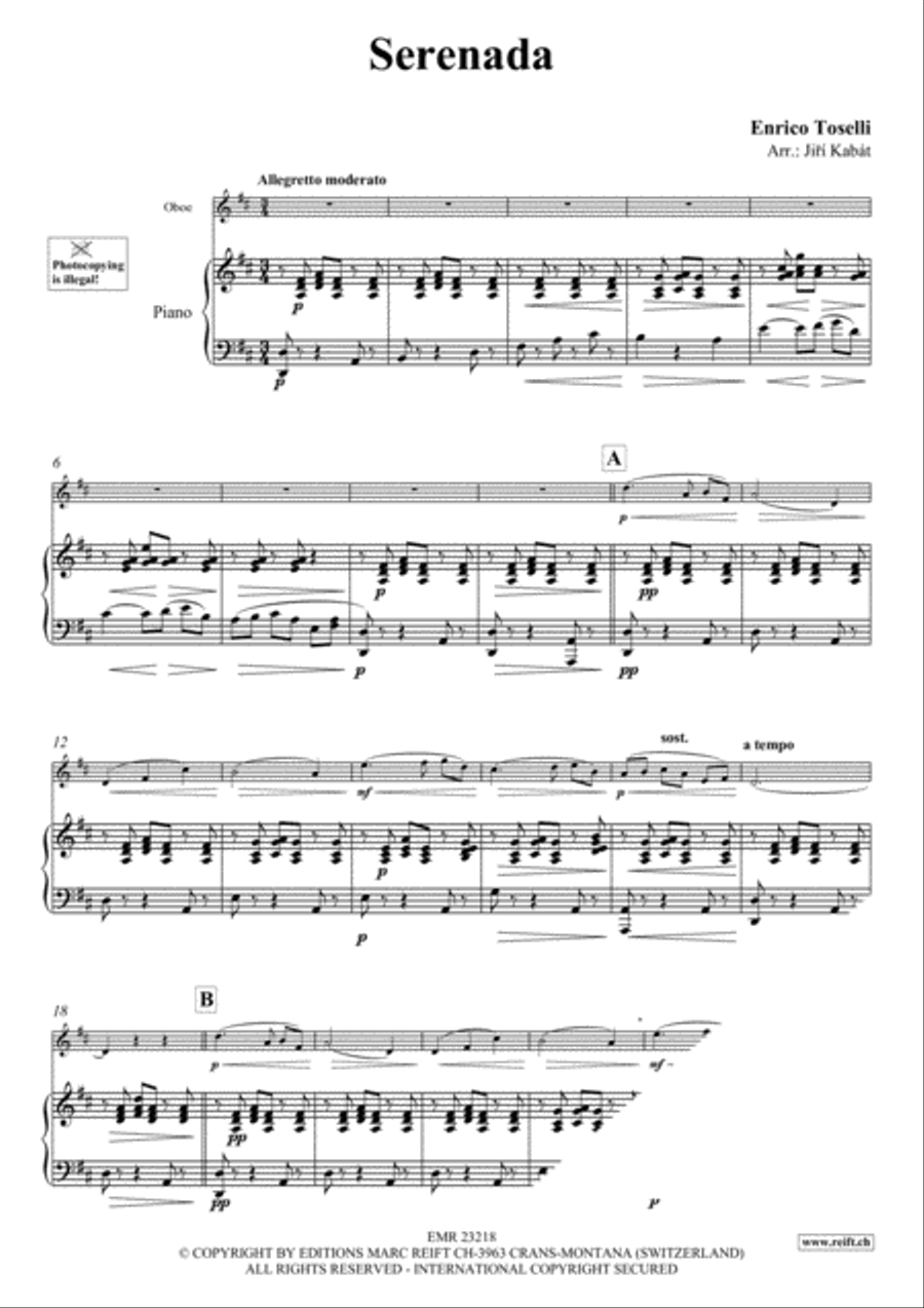 Serenada Serenada Piano Accompaniment scores gallery preview page 3