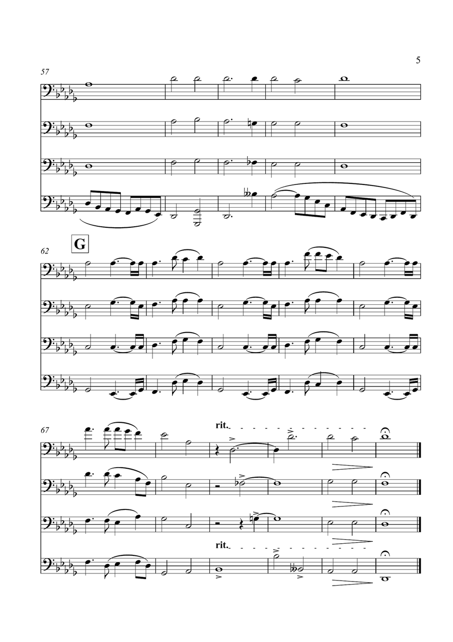 Appassionata Appassionata Brass Quartet scores gallery preview page 5