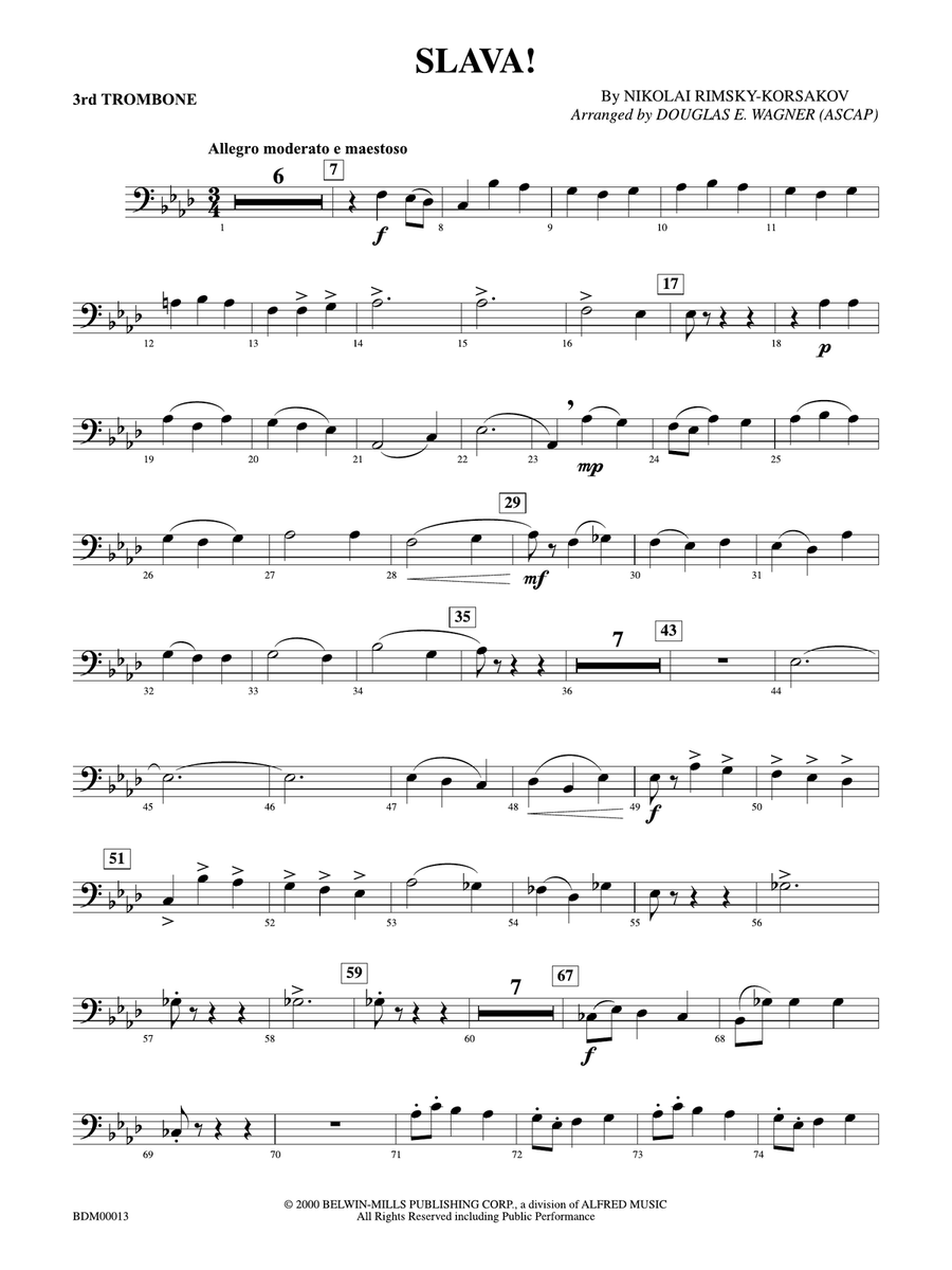 Slava: 3rd Trombone