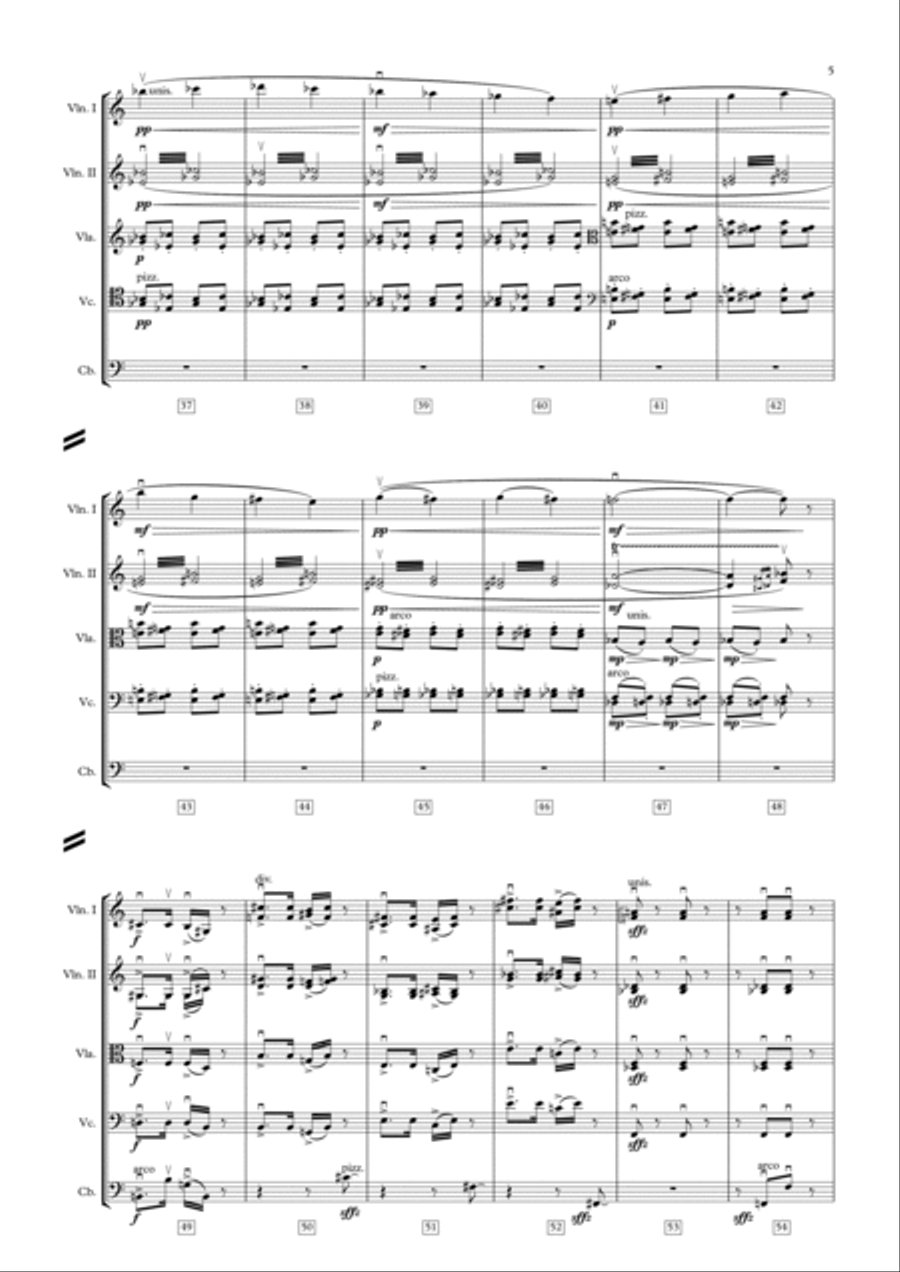 Psycho Suite String Orchestra scores gallery preview page 5