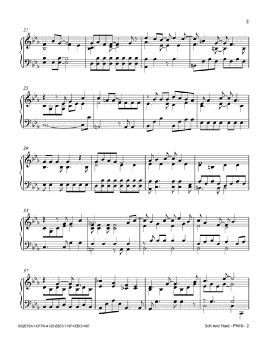 Soft And Hard Small Ensemble scores gallery preview page 3