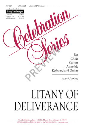 Book cover for Litany of Deliverance
