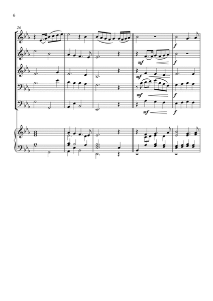 Thine Is the Glory, for Brass Quintet and optional organ image number null