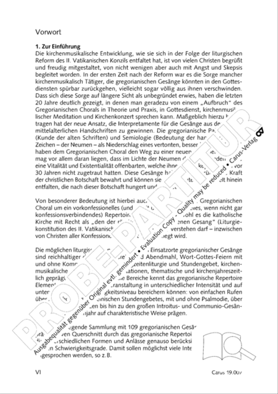 In hymnis et canticis. Gregorian chant collection Choir scores gallery preview page 7