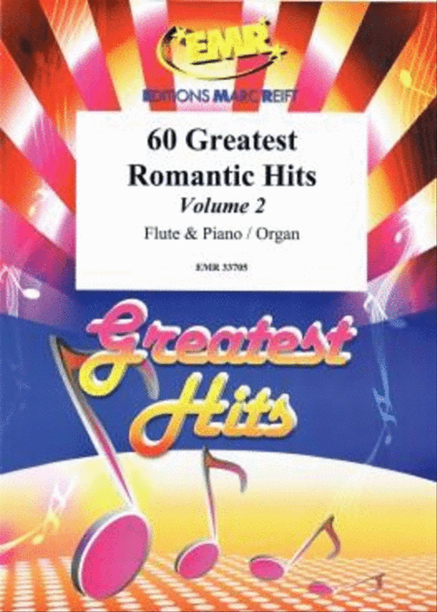 60 Greatest Romantic Hits Volume 2 Flute Solo scores gallery preview page 1