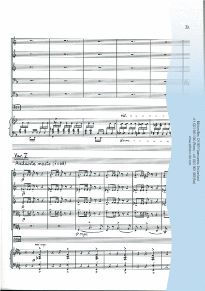 Vysehrad-Variationen (Introduktion und Variationen) op. 71