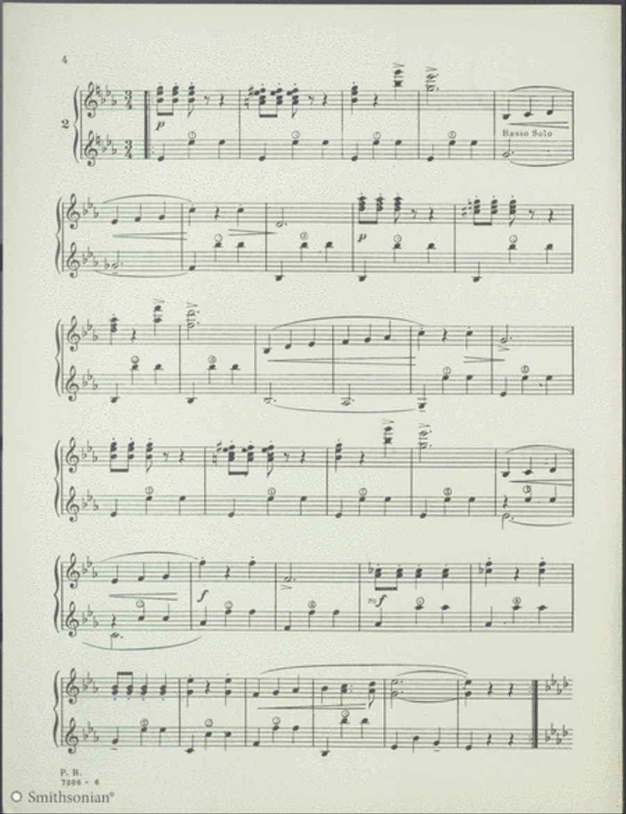 Beautiful Venice Waltz Piano scores gallery preview page 4