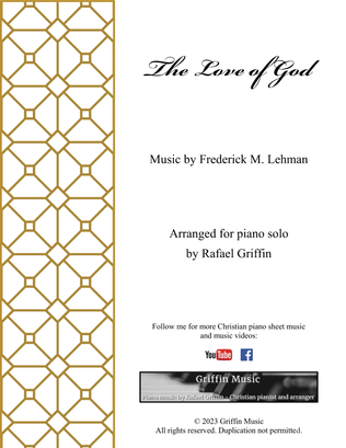 Book cover for The Love of God (Is Greater Far)