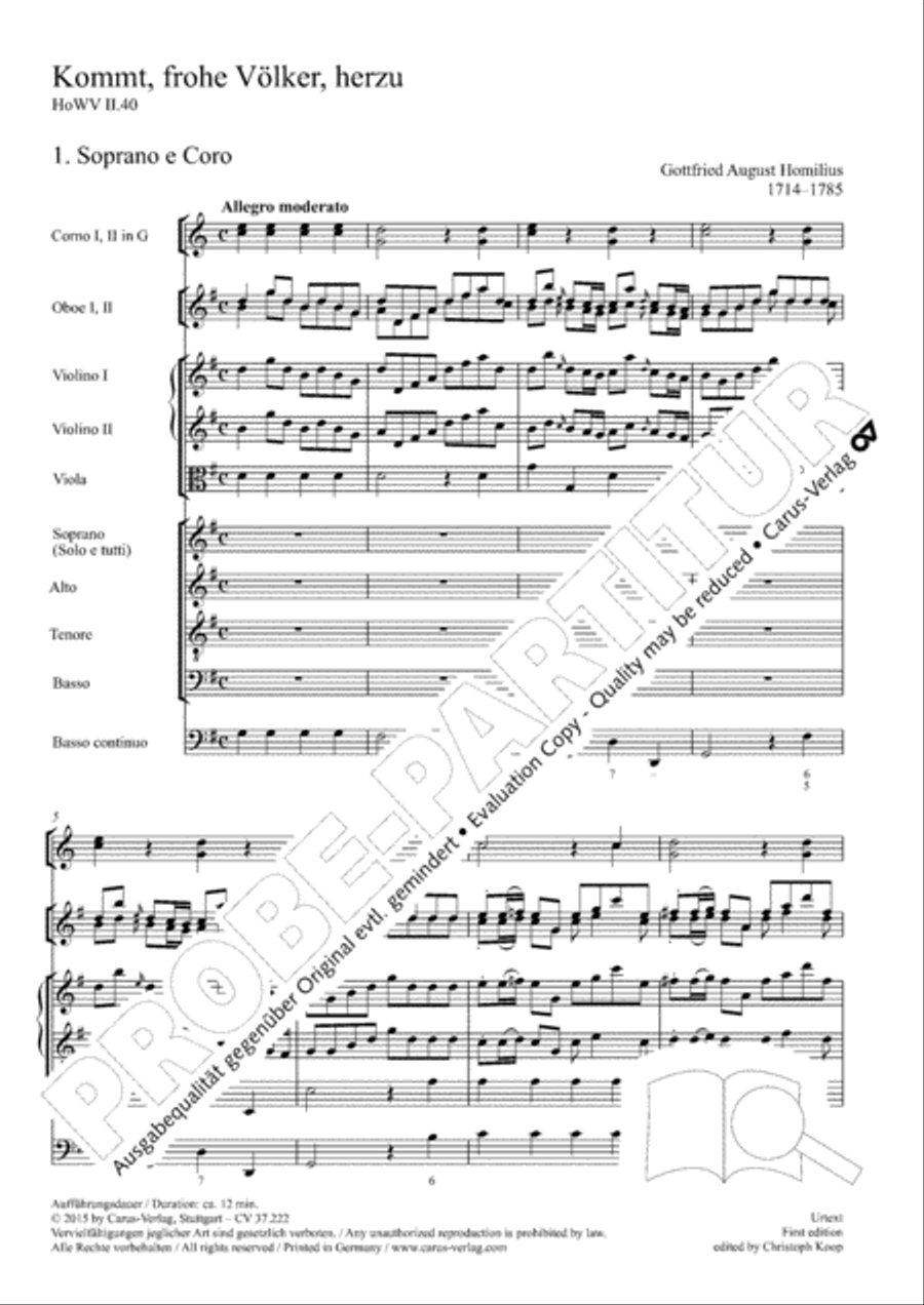 Kommt, frohe Volker, herzu STB scores gallery preview page 6