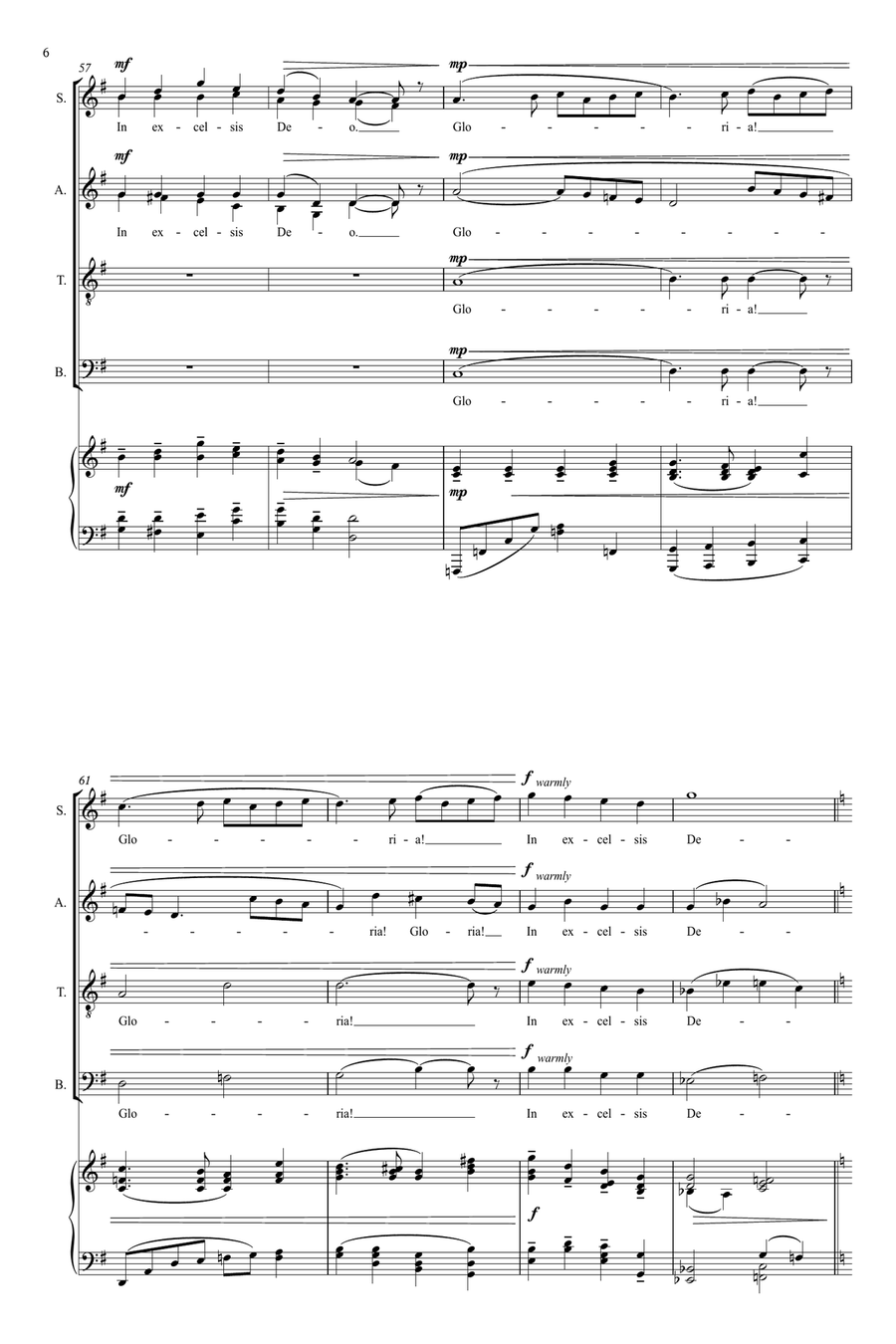 Angels We Have Heard On High Divisi scores gallery preview page 6