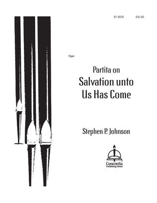 Book cover for Partita on Salvation unto Us Has Come