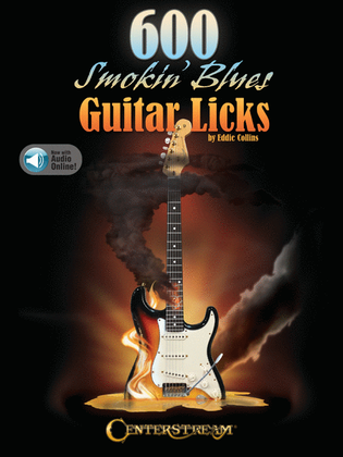Book cover for 600 Smokin' Blues Guitar Licks