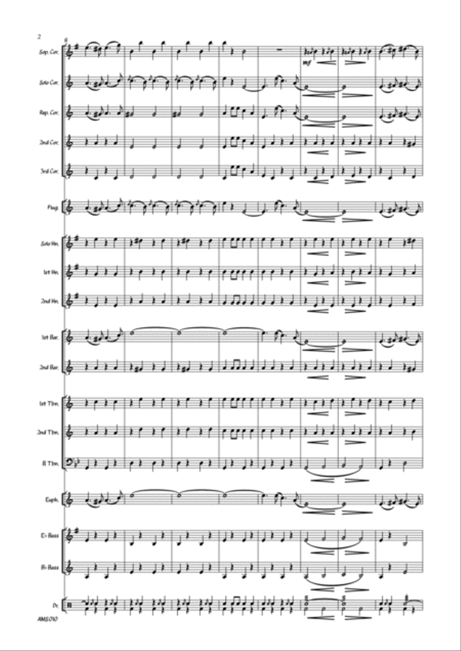 The Picadore - Brass Band March Brass Band scores gallery preview page 4