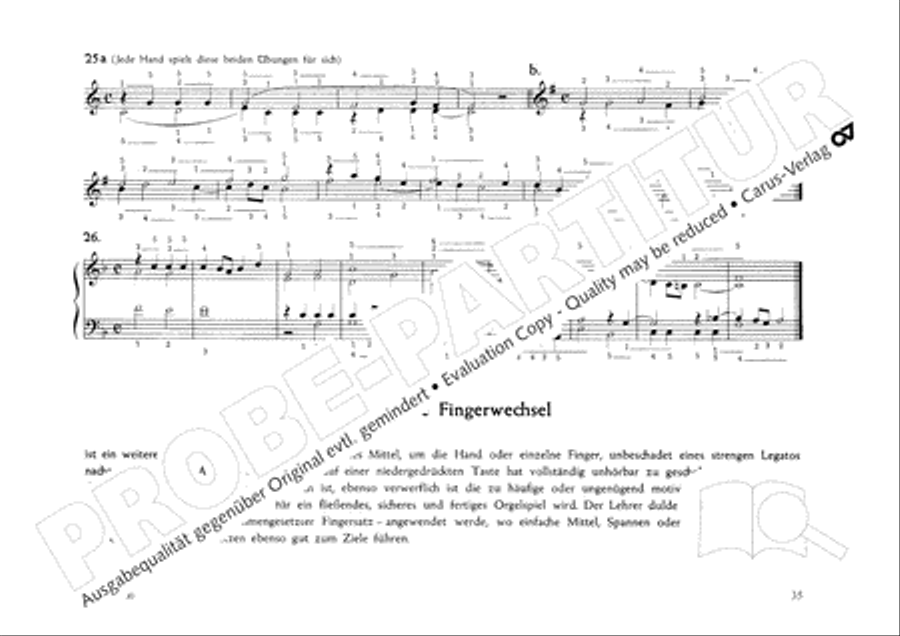 Orgelschule Orgelschule Organ scores gallery preview page 37