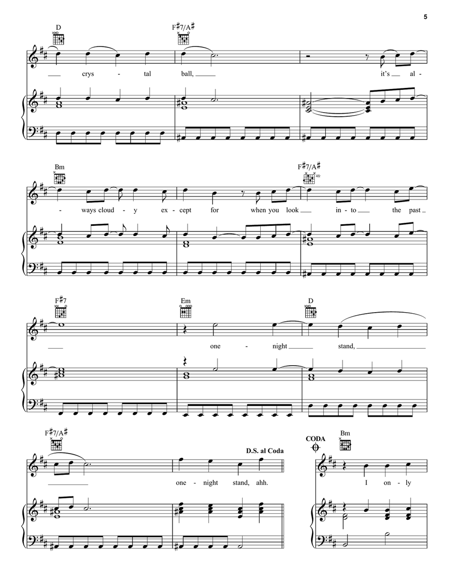 Thnks Fr Th Mmrs Acoustic Guitar scores gallery preview page 5