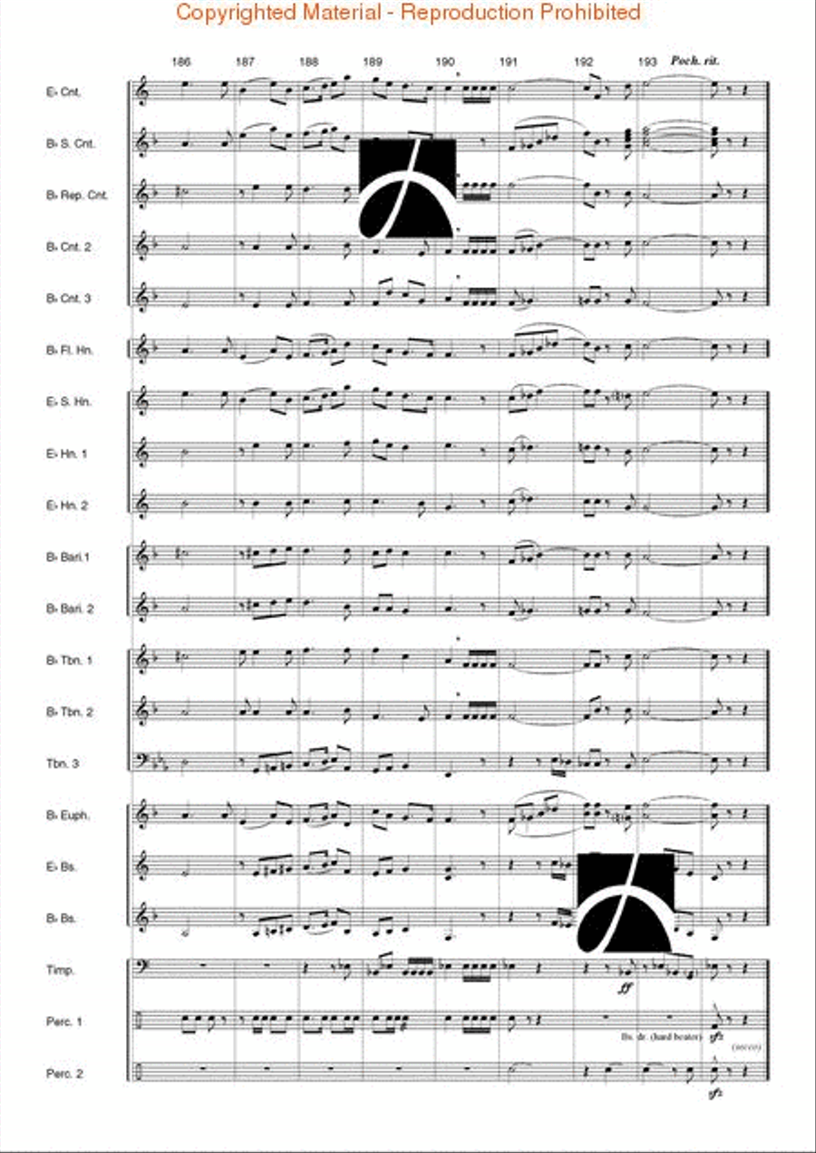 Helios Concert Band scores gallery preview page 26