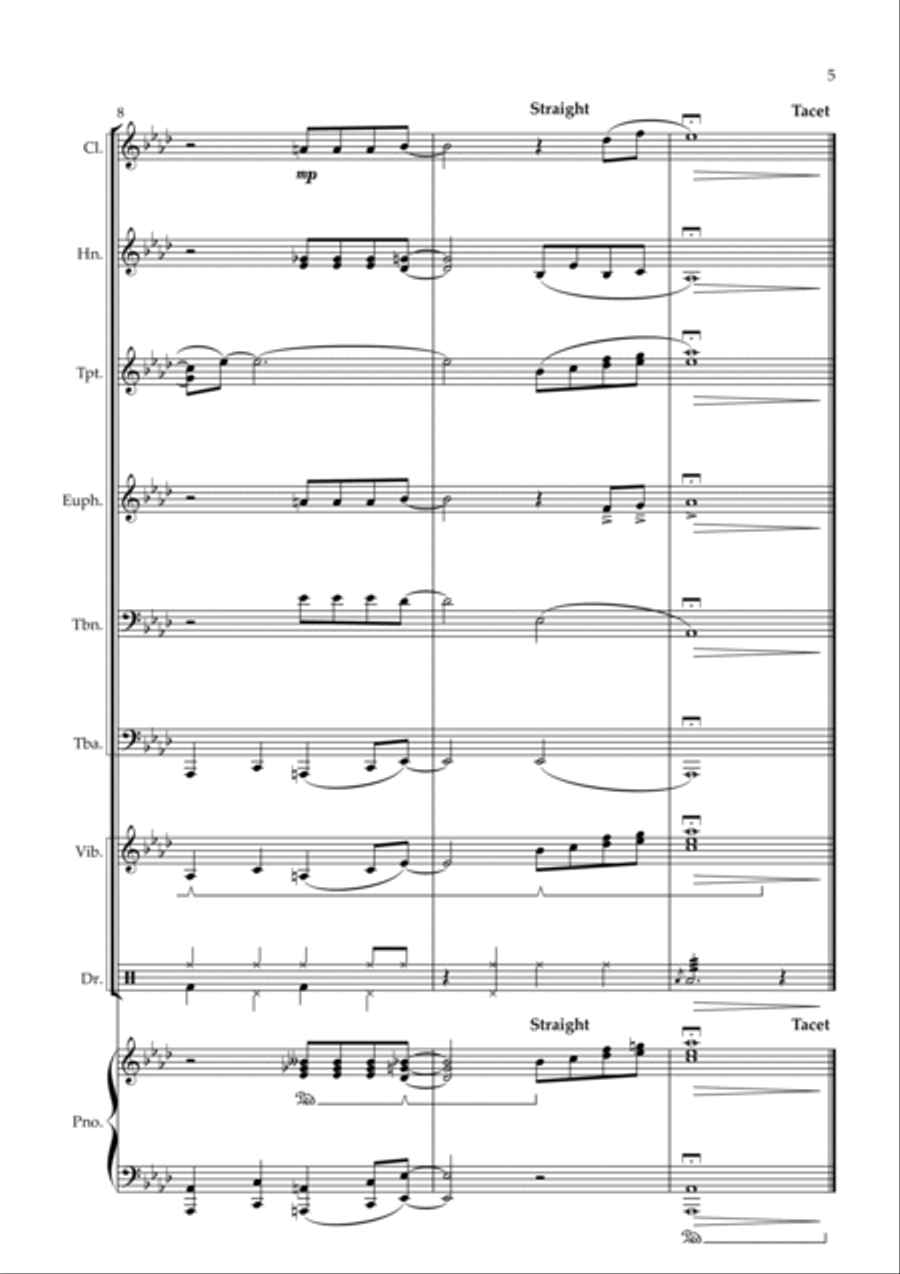 Coronation Street Clarinet scores gallery preview page 5