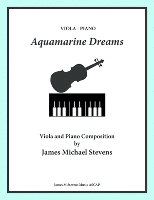 Aquamarine Dreams - Viola & Piano