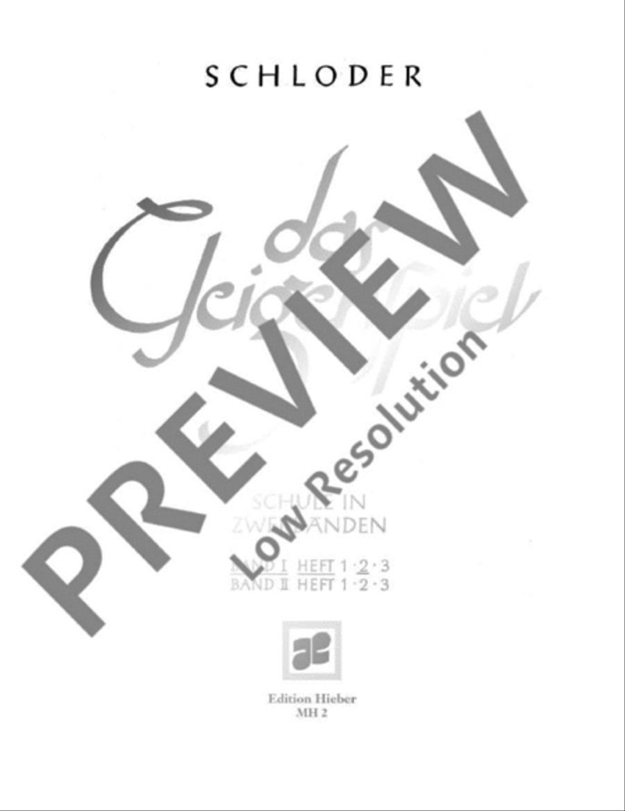 Das Geigenspiel Das Geigenspiel Violin scores gallery preview page 2