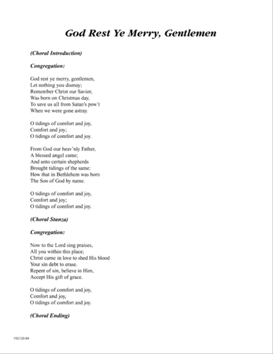 Let the People Sing at Christmas 4-Part scores gallery preview page 88