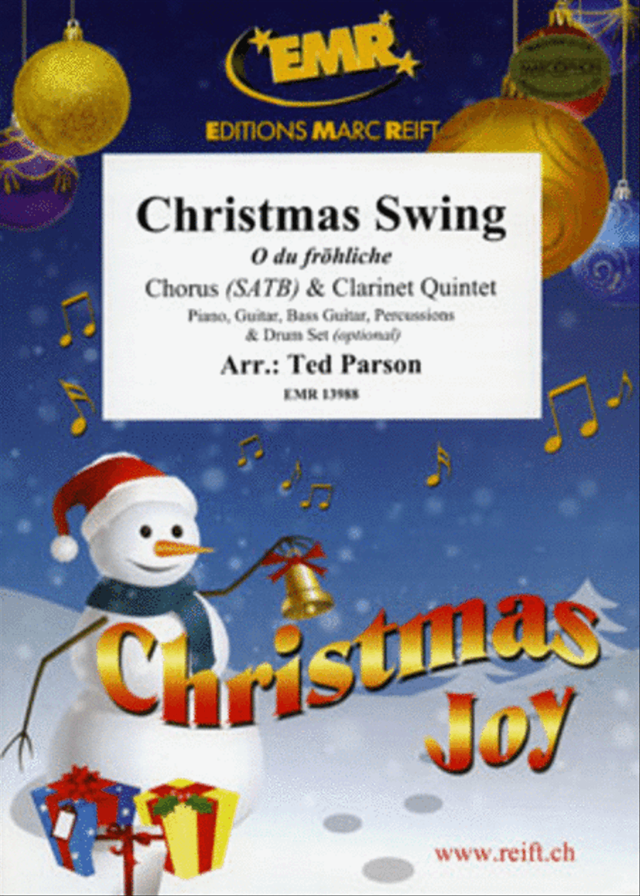 Christmas Swing Christmas Swing Clarinet Quintet scores gallery preview page 1