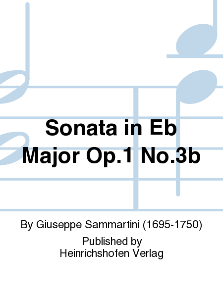Sonata in Eb Major Op. 1 No. 3b