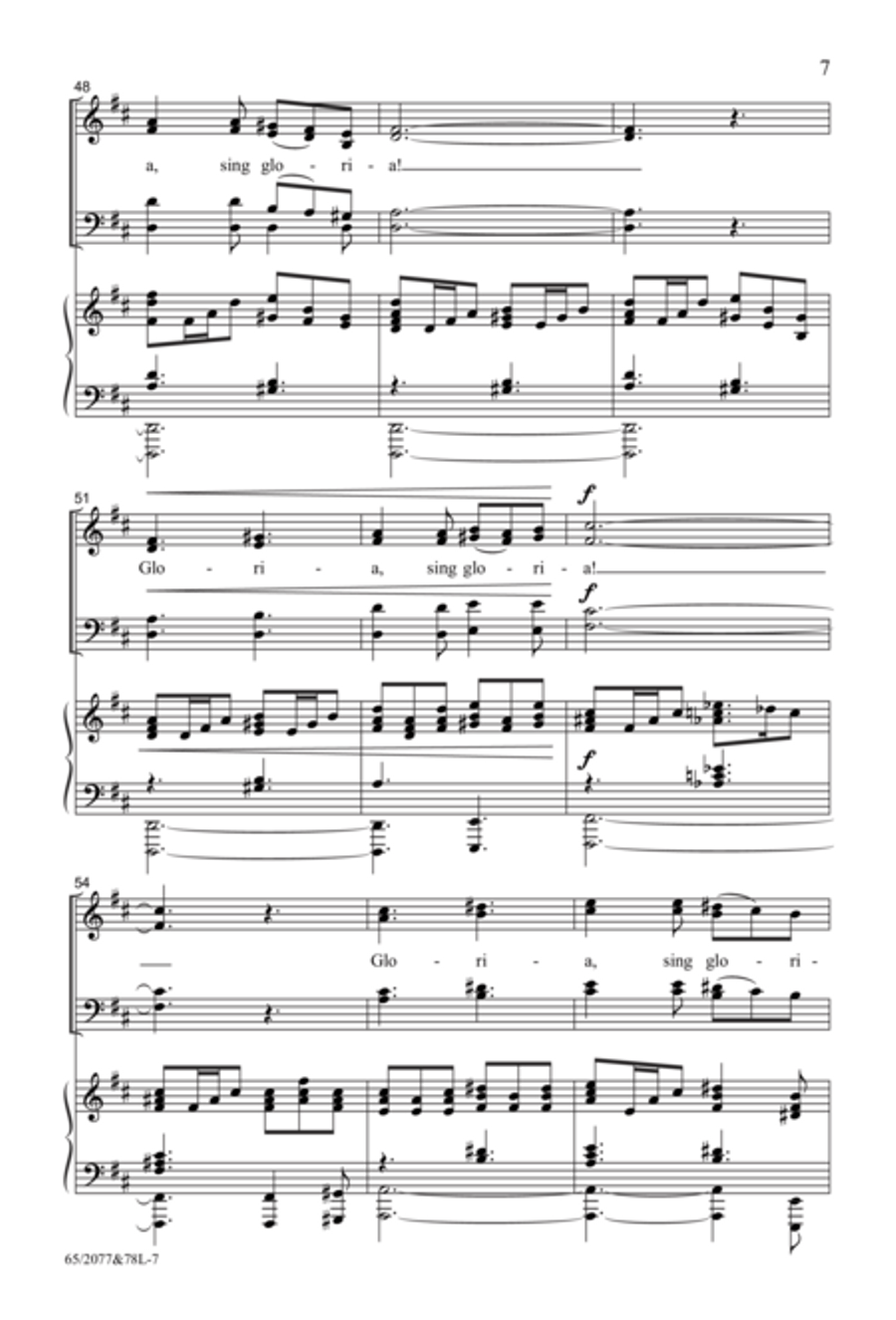 Jesus! 4-Part scores gallery preview page 5