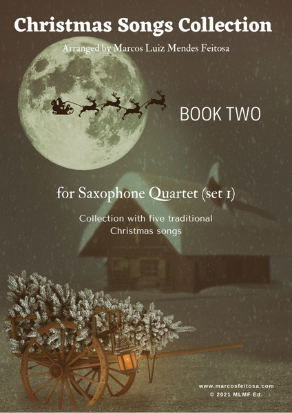 Christmas Song Collection (for Saxophone Quartet SET 1) - BOOK TWO image number null