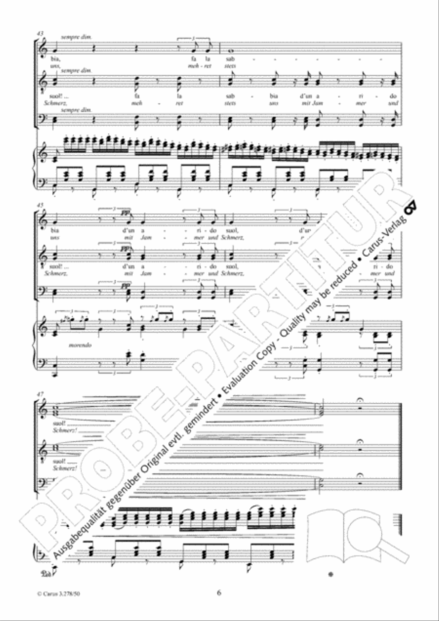 O Signore, dal tetto natio 4-Part scores gallery preview page 7