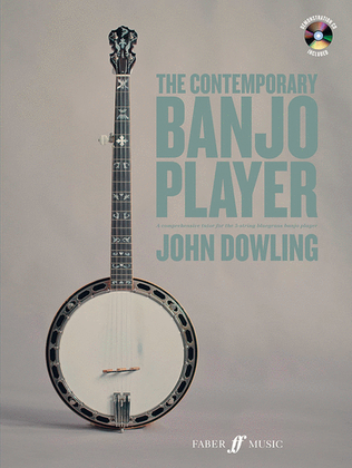 Book cover for The Contemporary Banjo Player