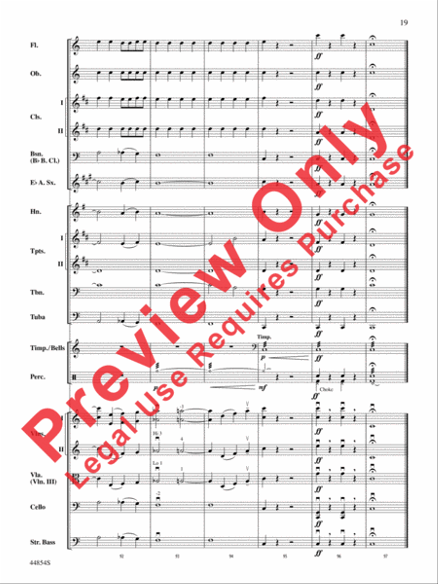 Romeo and Juliet Overture Full Orchestra scores gallery preview page 39