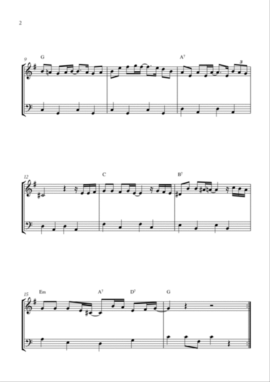 Les Copains D'abord Woodwind Duet scores gallery preview page 2