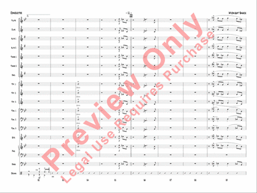 Midnight Snack Midnight Snack Jazz Ensemble scores gallery preview page 14