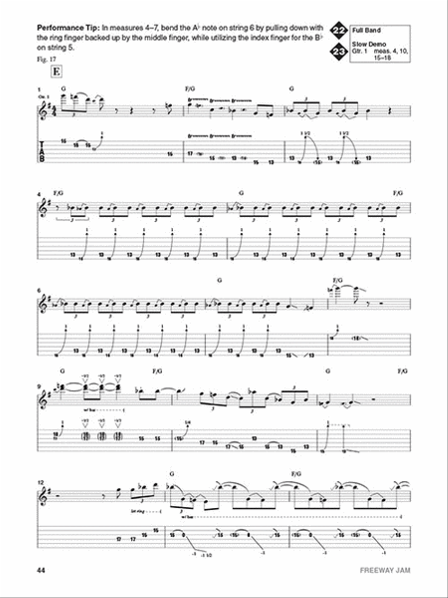 Jeff Beck Electric Guitar scores gallery preview page 4