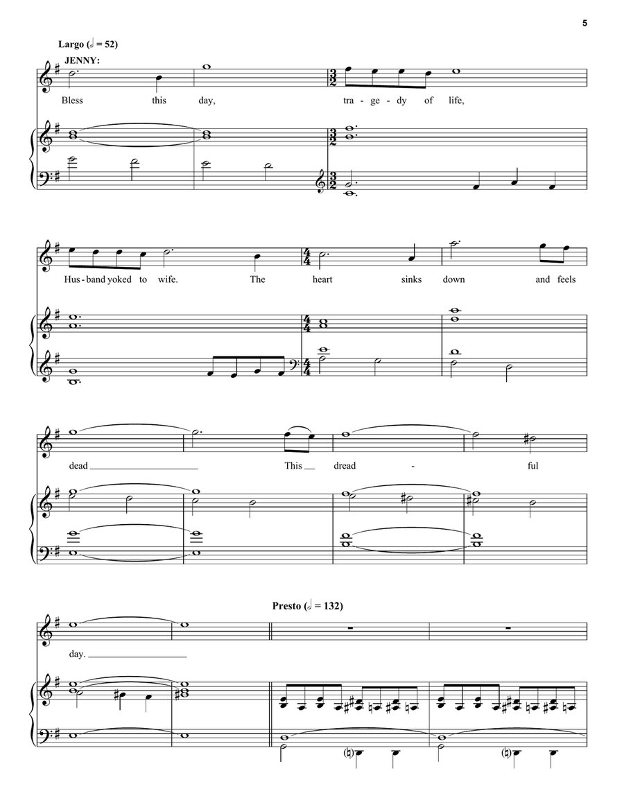 Getting Married Today (from Company) Guitar scores gallery preview page 5