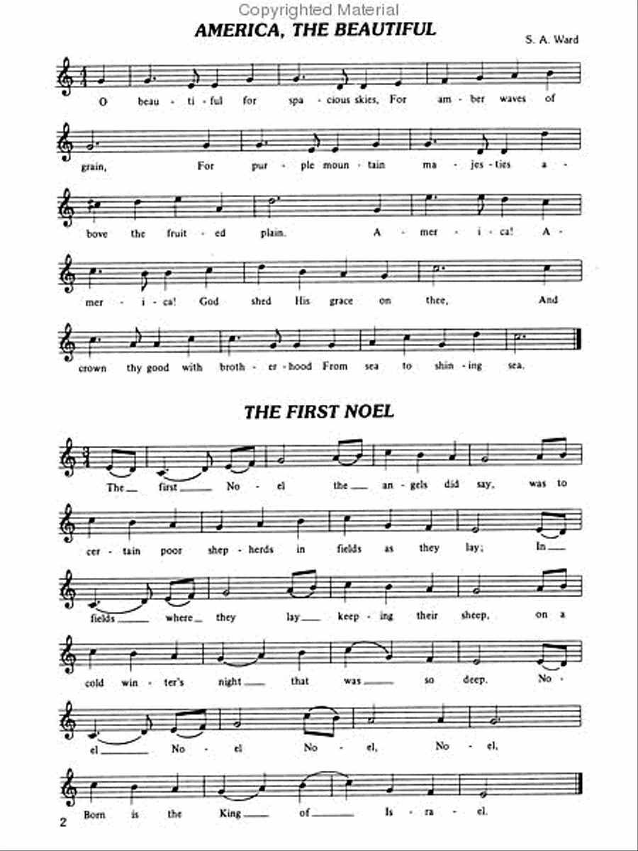 Alfred's Very First Tonechime Arrangements Handbell Choir scores gallery preview page 16