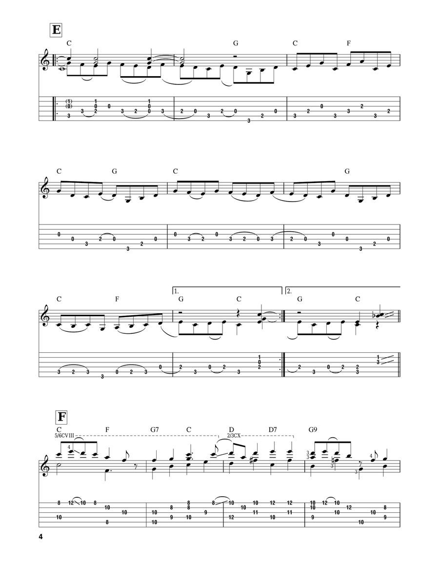 Arkansas Traveler Arkansas Traveler Acoustic Guitar scores gallery preview page 4