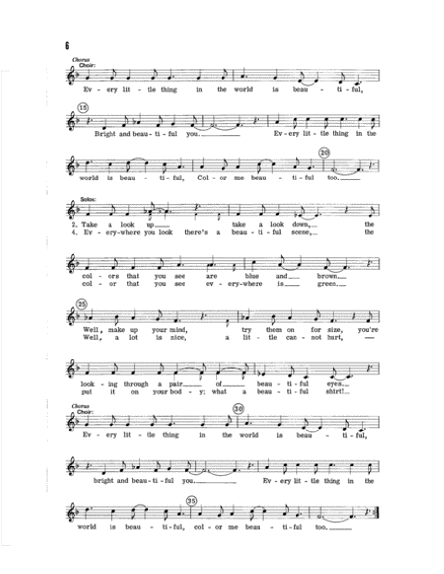 Clowns Clowns Choir scores gallery preview page 8