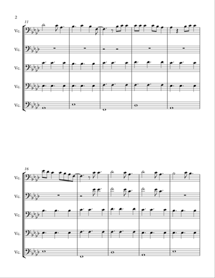 All Of Me String Trio scores gallery preview page 2