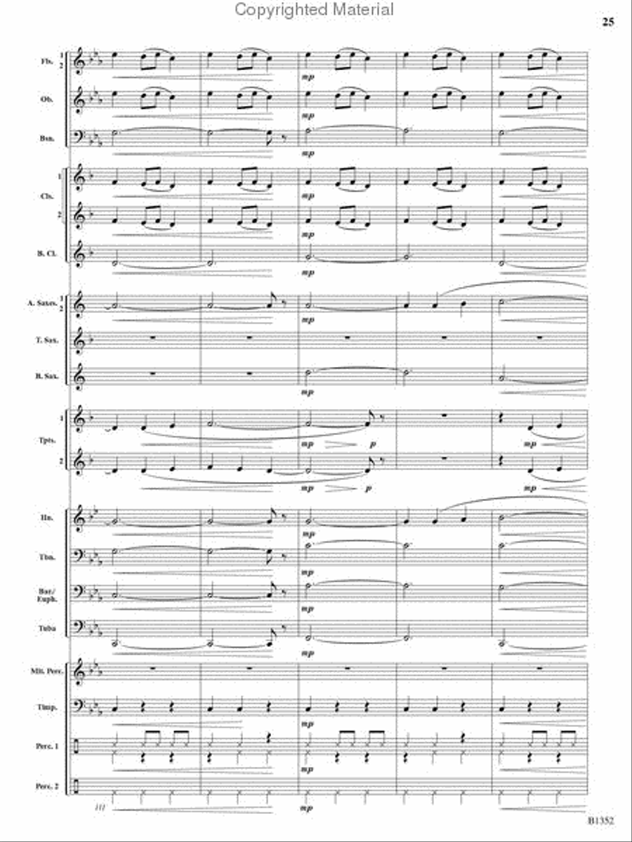 A Christmas Montage Concert Band scores gallery preview page 24
