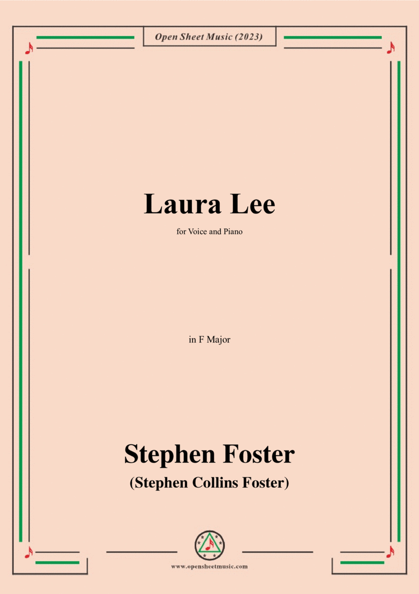 S. Foster-Laura Lee,in F Major
