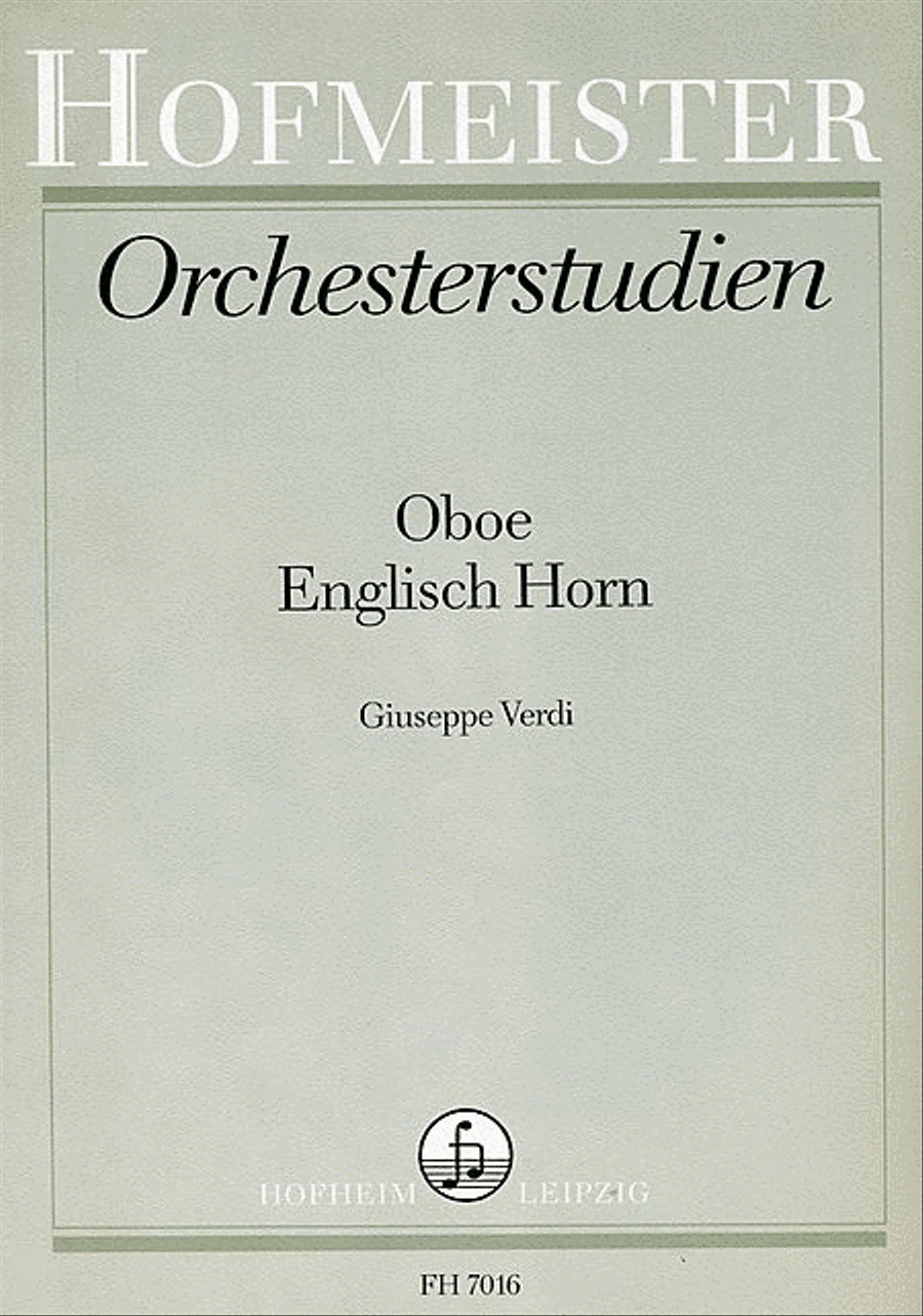 Orchesterstudien für Oboe / Englisch Horn Orchestra - Sheet Music