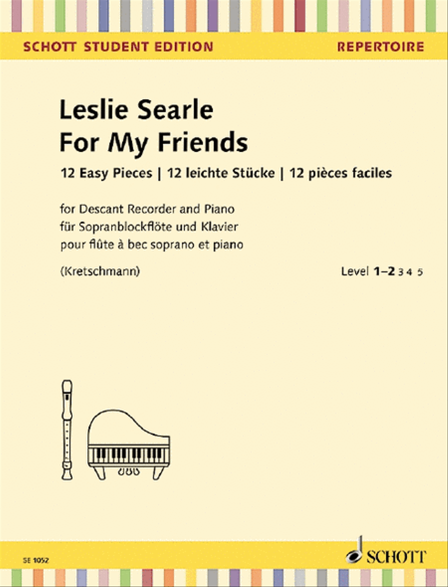 For My Friends Soprano Recorder scores gallery preview page 1